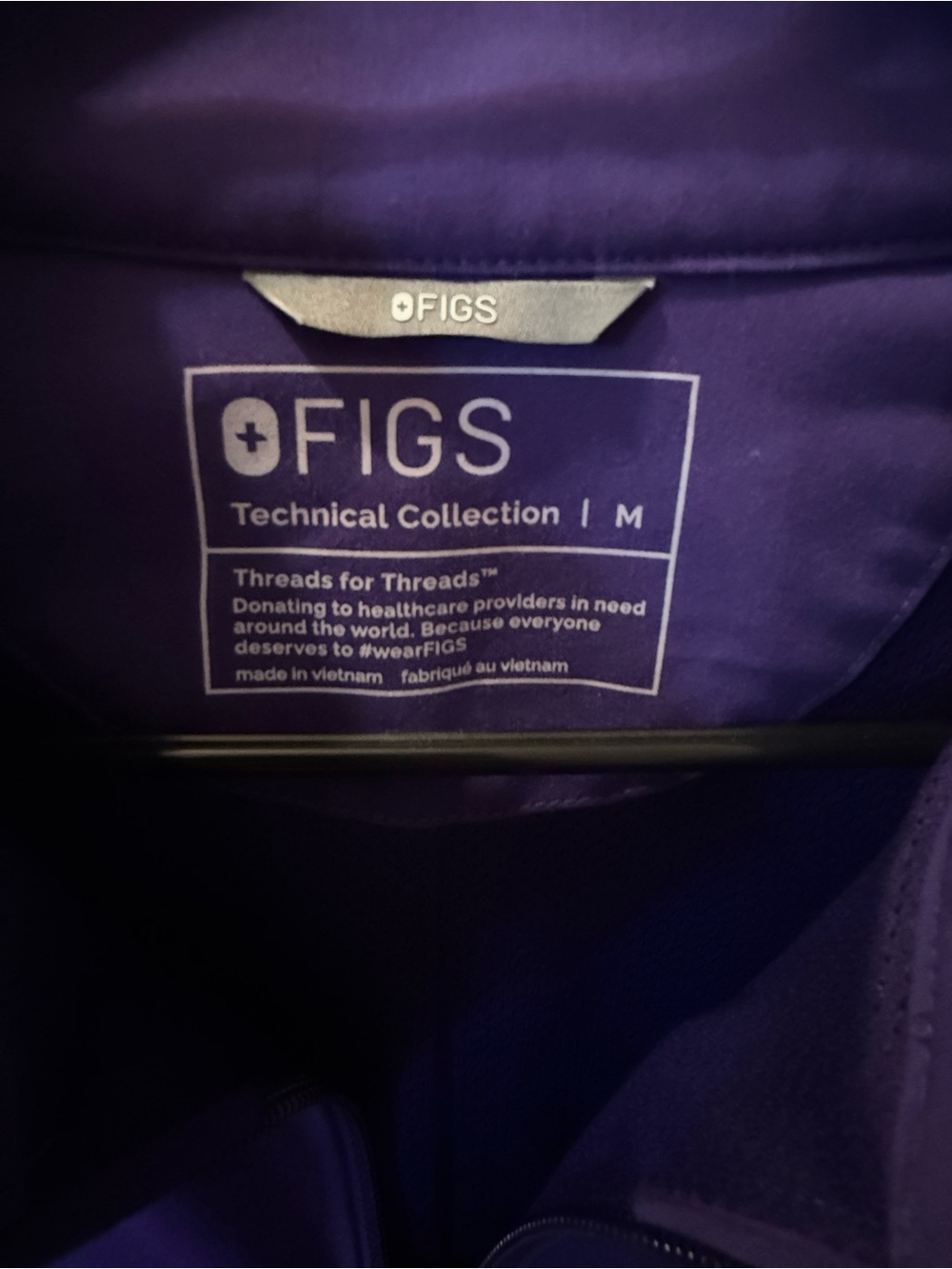 Figs Medium Sydney Scrub Jacket - Picture 2 of 3